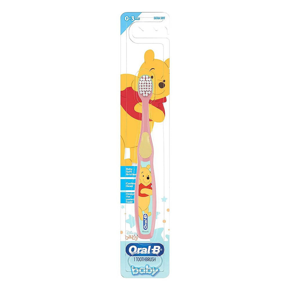 Oral-B Baby Toothbrush Featuring Disneys Pooh, Baby Soft Bristles, 0-3 Years Extra Soft, 1 Ea